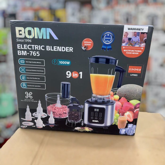 BOMA 9-in-1 Multifunction Blender Chopper Set BM-765