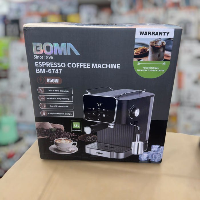 BOMA Digital Espresso Coffee Machine BM-6747