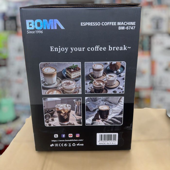 BOMA Digital Espresso Coffee Machine BM-6747