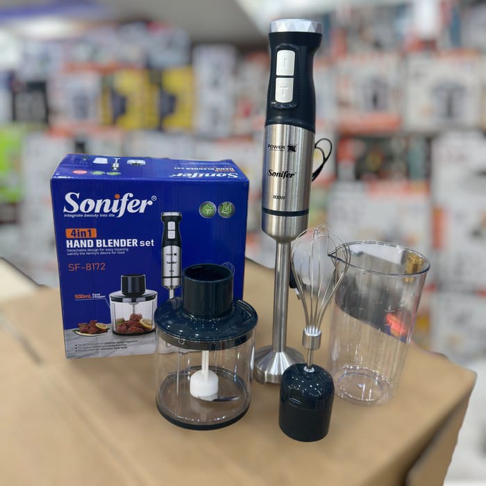 Sonifer 4-in-1 Electric Hand Blender Set SF-8172