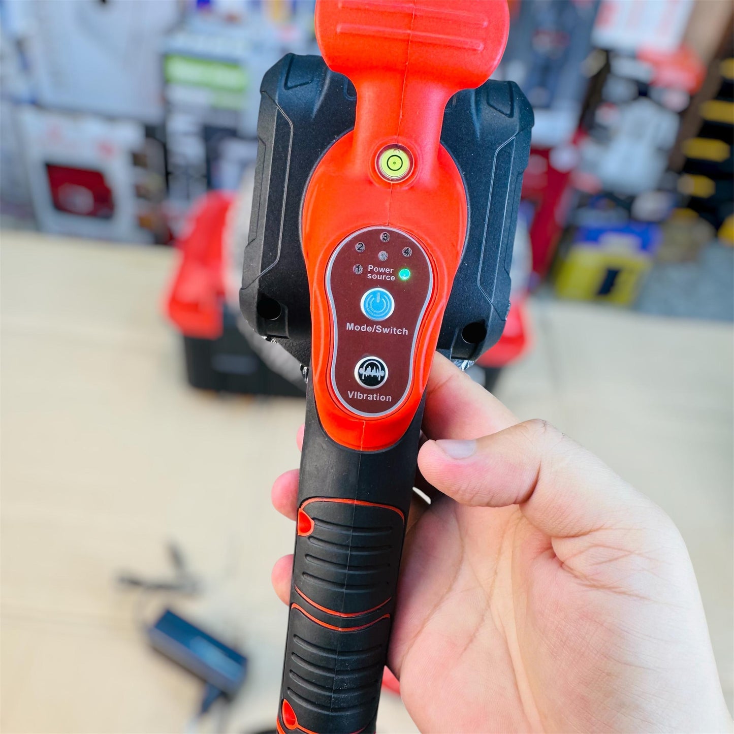 Cordless Tile Vibrator with 2 Batteries – Professional Tile Leveling Tool