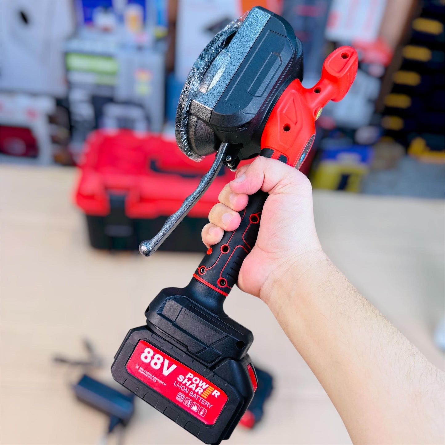 Cordless Tile Vibrator with 2 Batteries – Professional Tile Leveling Tool