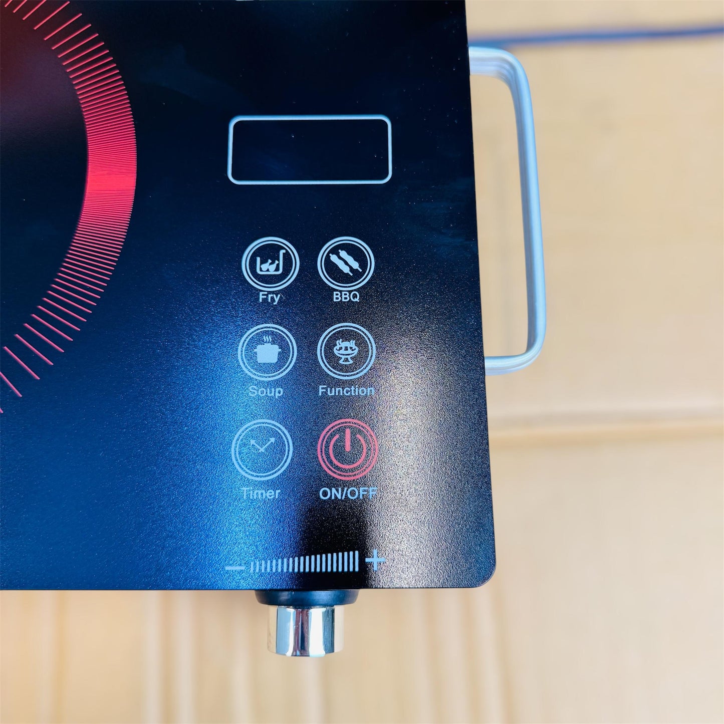 Geepas GIC6921NV Digital Infrared Hot Plate – 2200W Single Burner with LED Touch Display