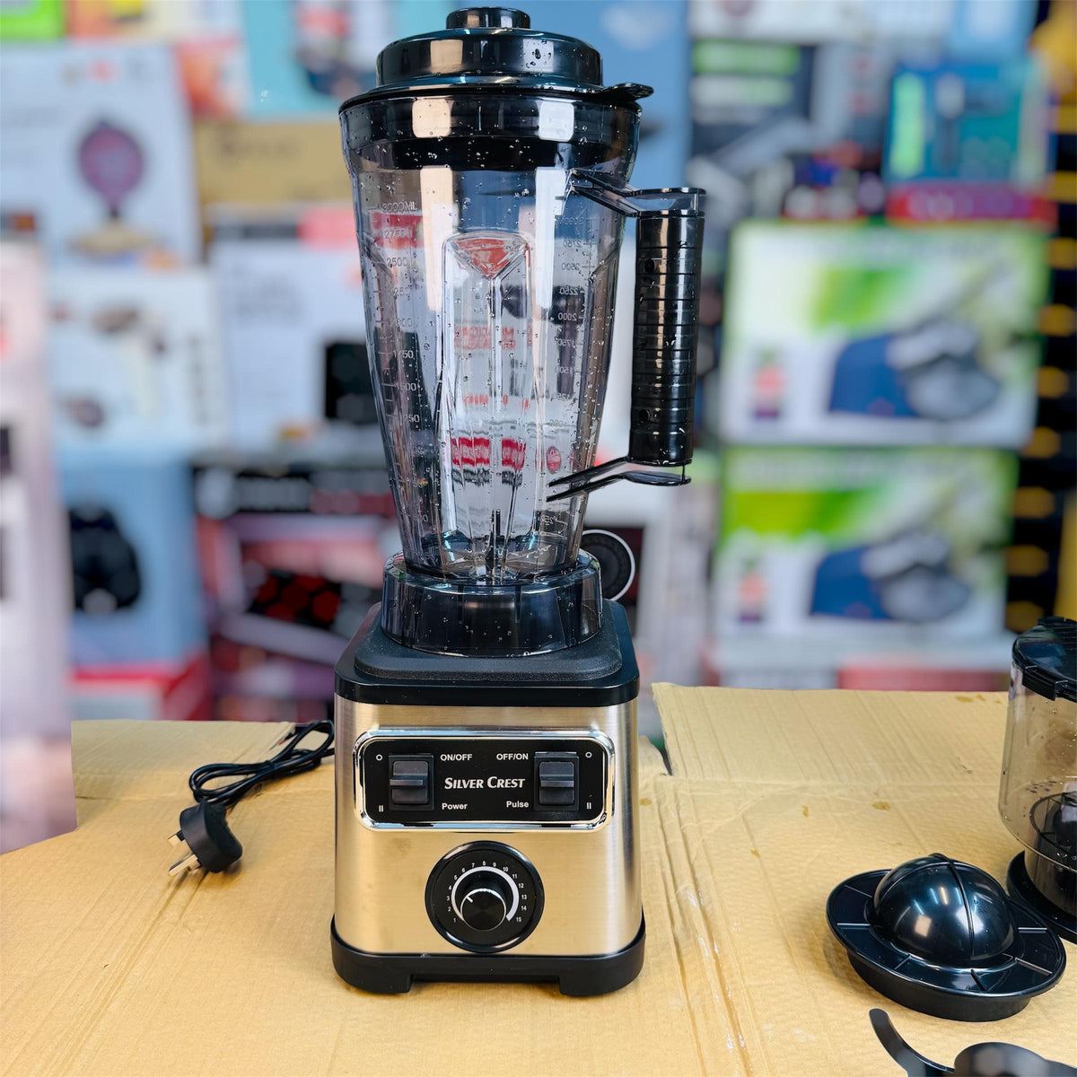 Silver crest 8-in-1 Multi-Purpose Juicer – Electric Fruit & Vegetable Juicer