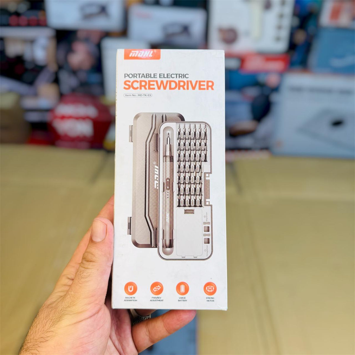 MDHL Portable Screwdriver – Cordless Screwdriver