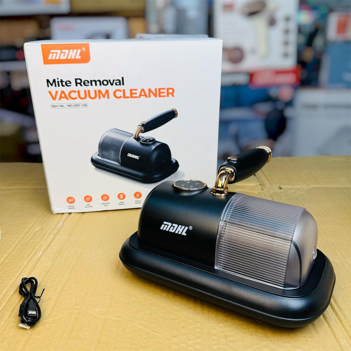 MDHL Mite Removal Vacuum Cleaner MD-CMY-106 – UV Dust Mite Vacuum