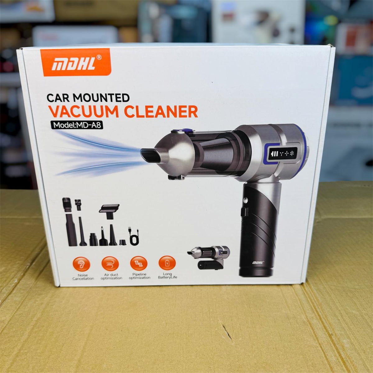 MDHL CAR VACUUM CLEANER AAND BLOWER MD-A8