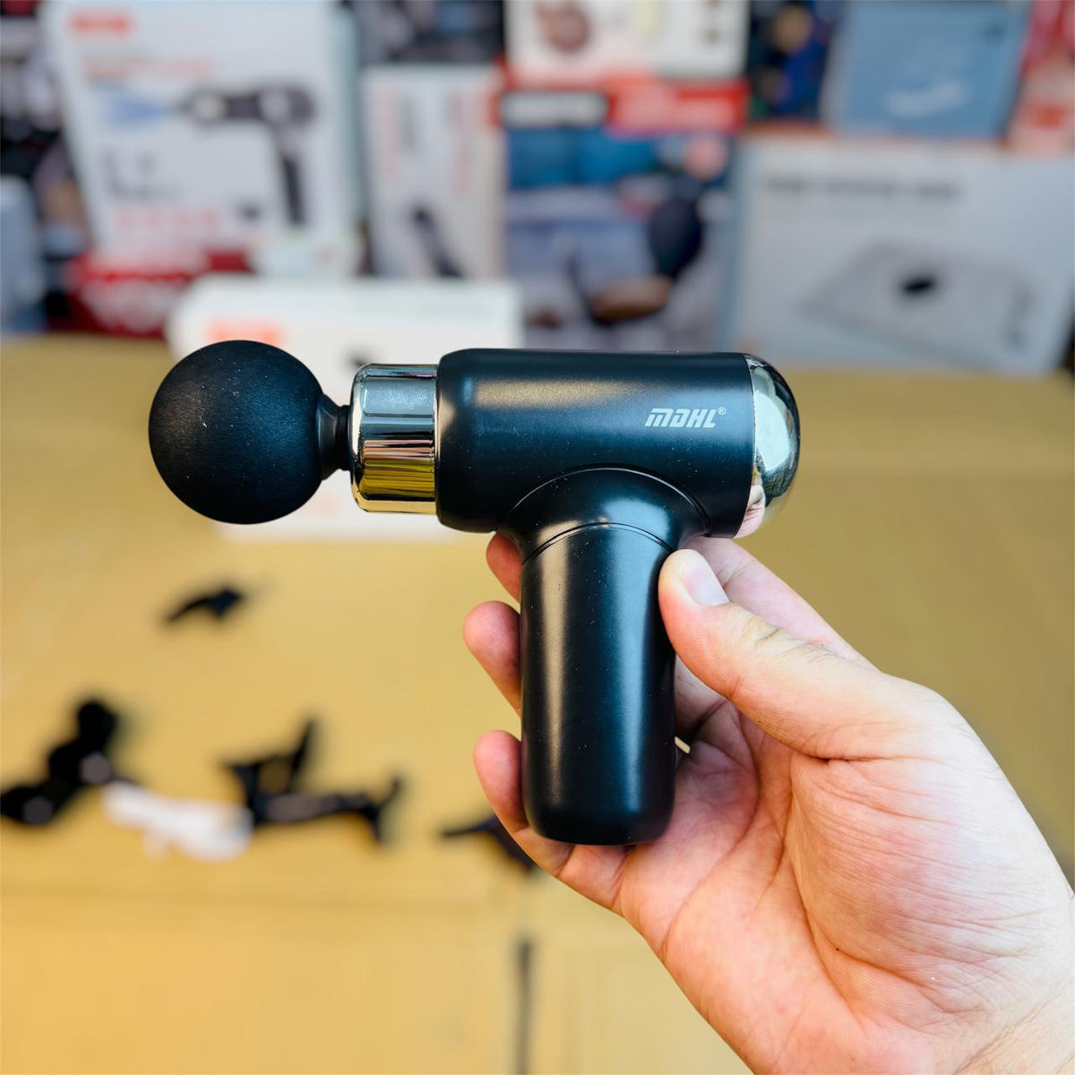 MDHL Deep Rolling Fascial Gun MD-XY-12 – Rechargeable Muscle Massage Gun