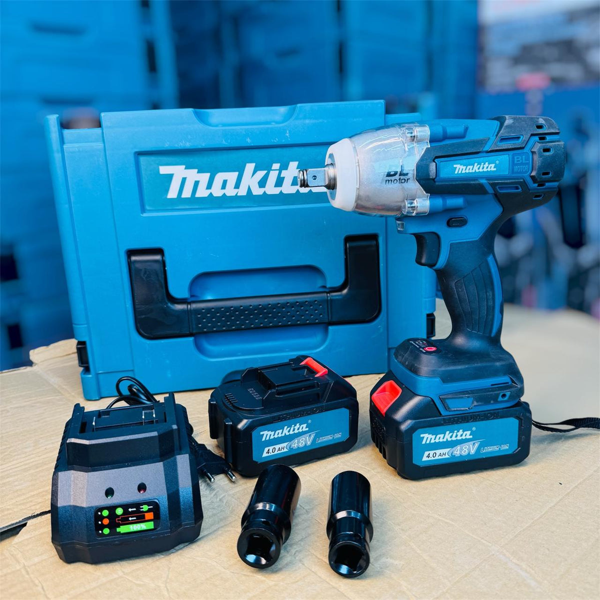 Makita Impact Wrench Set 1000Nm – Commercial Heavy-Duty Impact Wrench