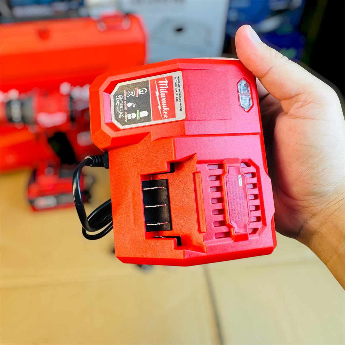Milwaukee 2-in-1 Drill & Impact Wrench – Cordless Power Drill Driver