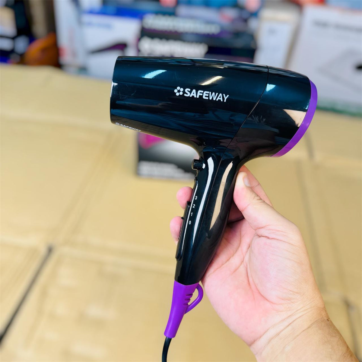 Safeway Lightweight Hair Dryer – Smooth Drying Electric Hair Dryer