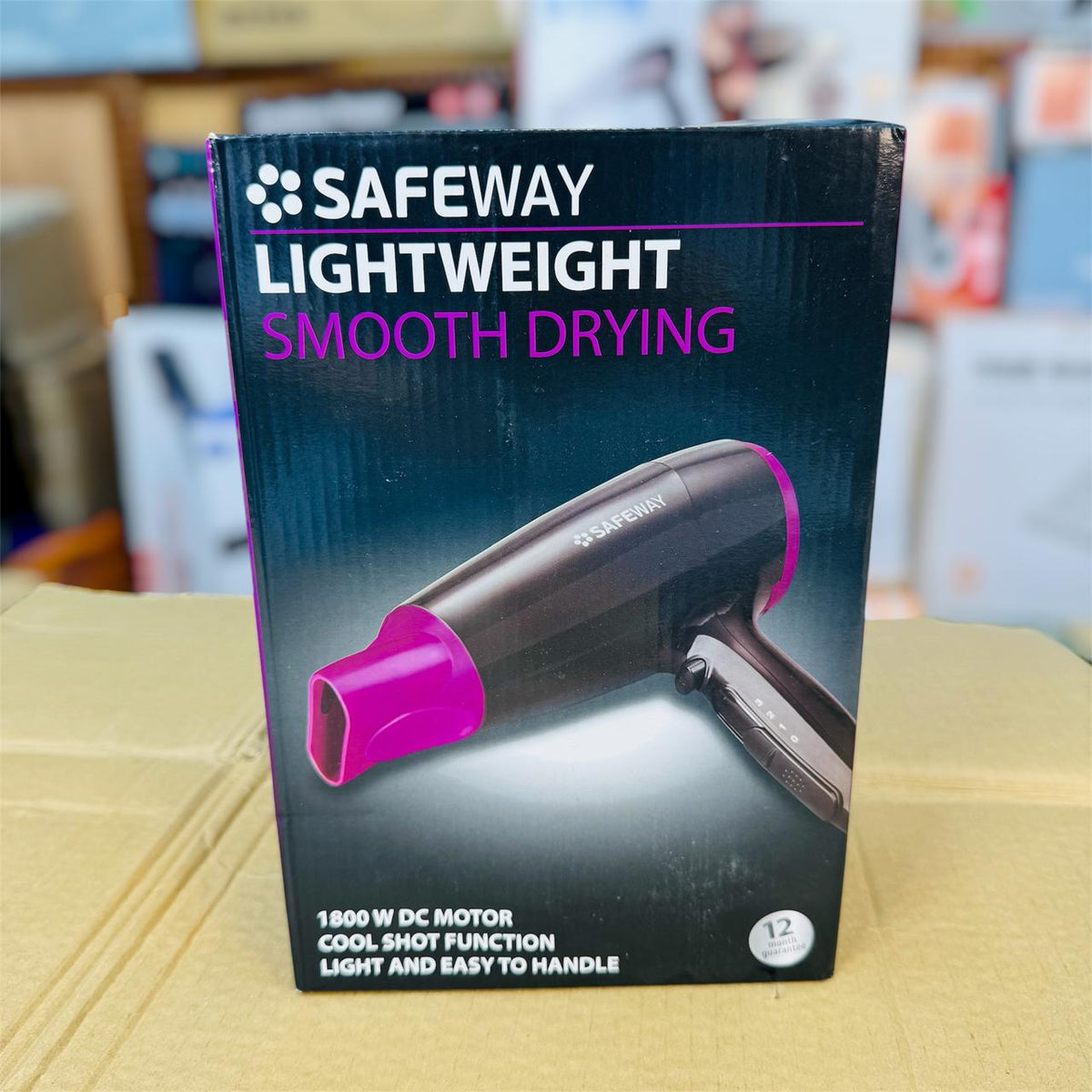 Safeway Lightweight Hair Dryer – Smooth Drying Electric Hair Dryer