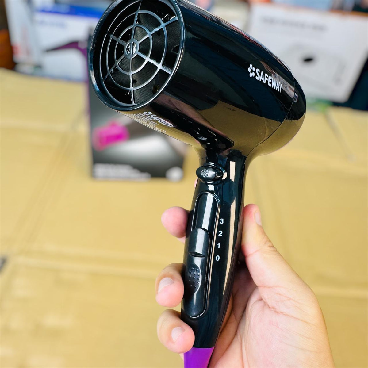 Safeway Lightweight Hair Dryer – Smooth Drying Electric Hair Dryer