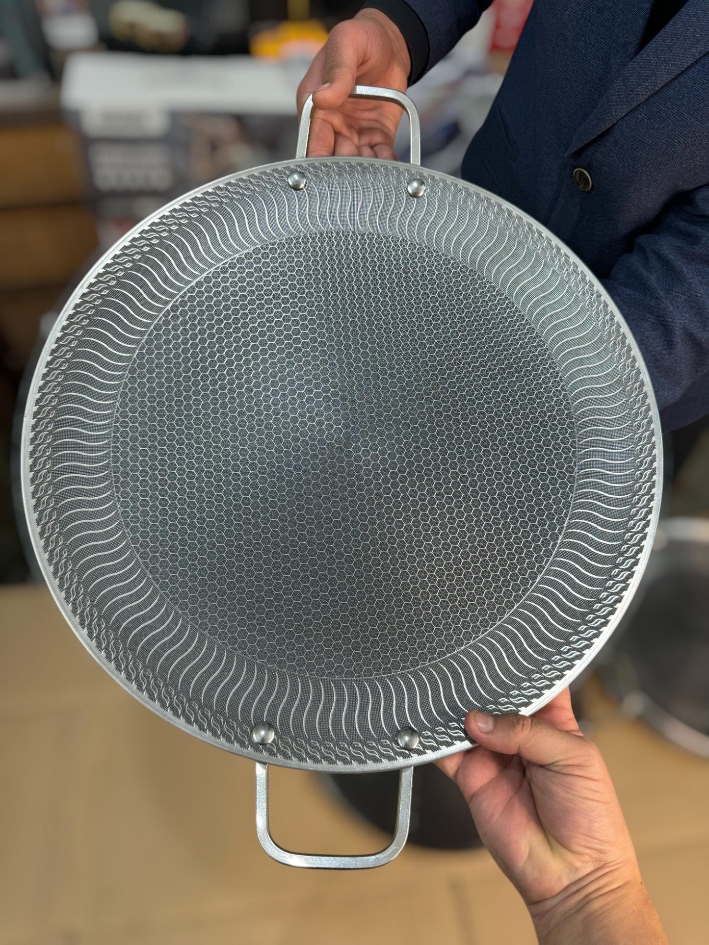 Germany lot 42cm  honeycomb lesser coating tawa