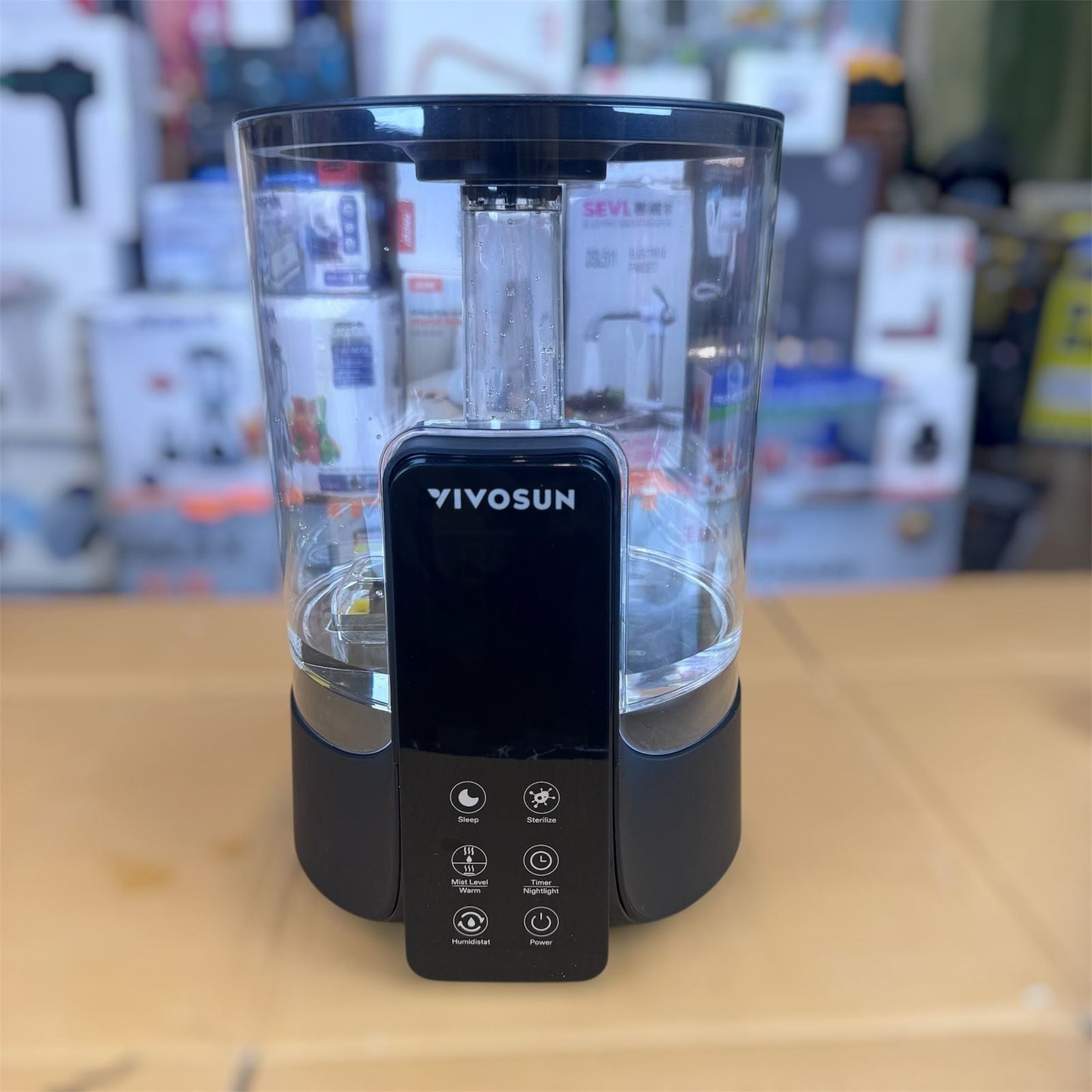 6L humidifier touch button display and remote