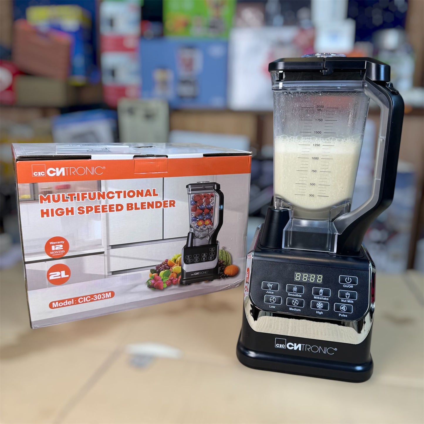 Ciatronic Multifunctional Heavy Duty Electric Blender CIC-303M commercial