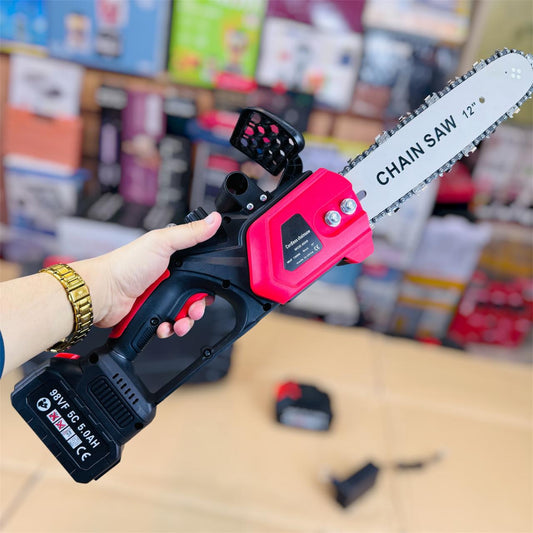 12-Inch Cordless Chainsaw (2 Batteries)