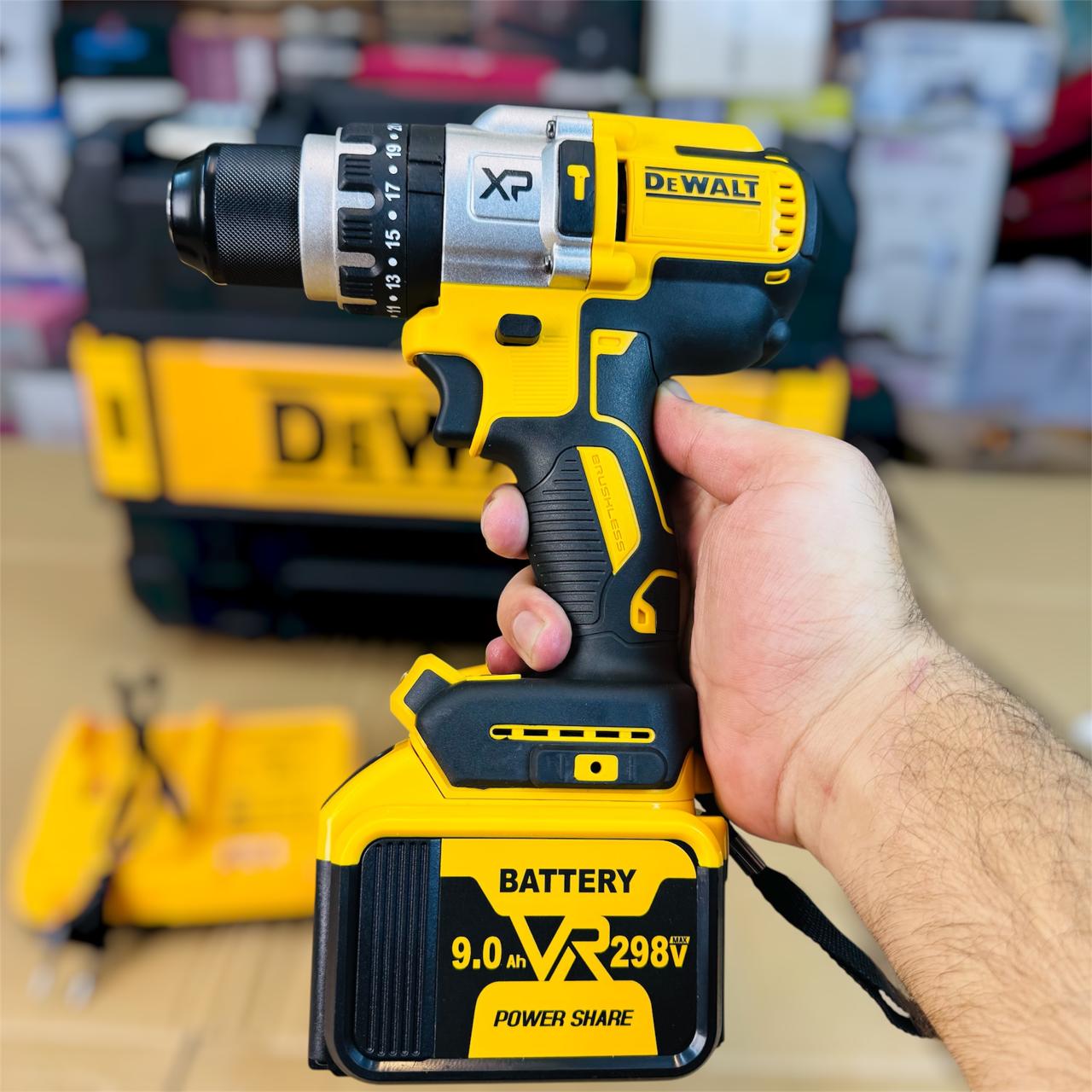 Dewalt 298v brushless drill machine
