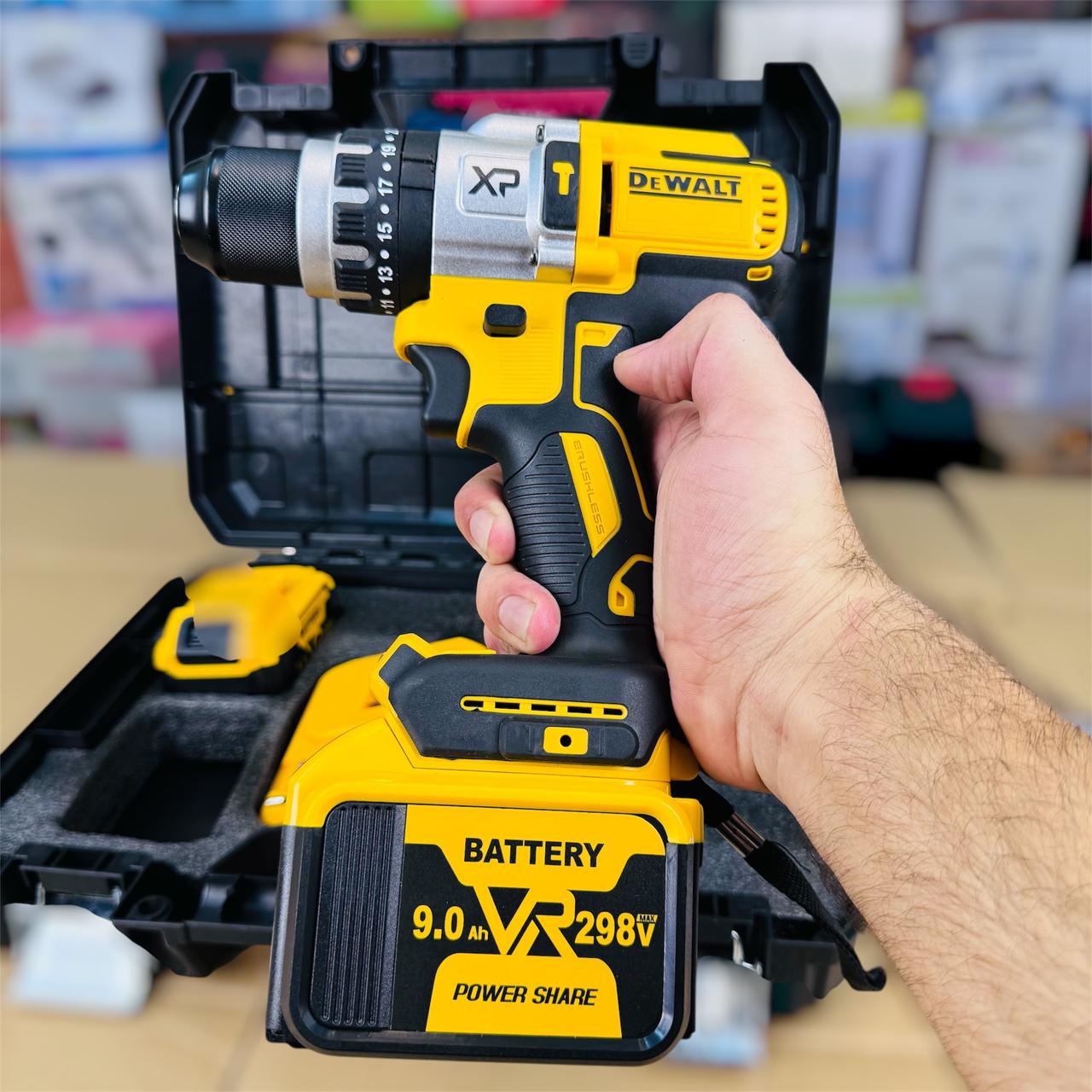 Dewalt 298v brushless drill machine
