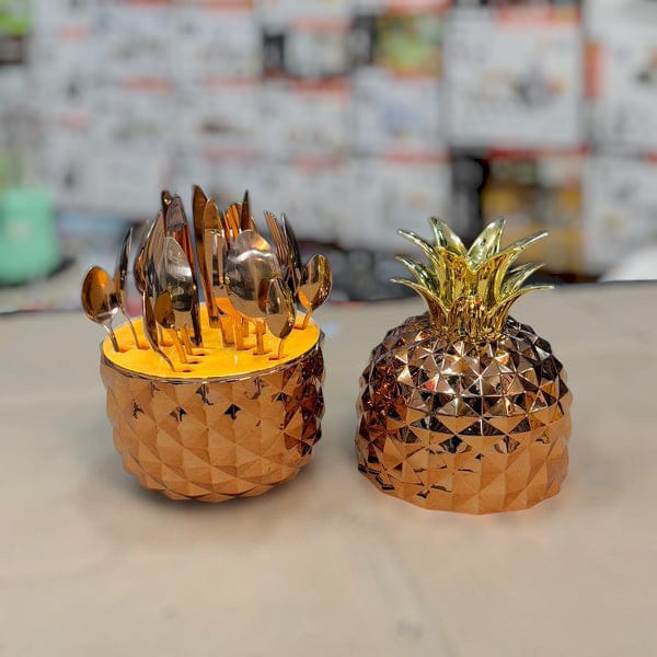 Pineapple 24 Piece Cutlery Set