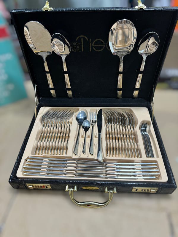 Turkish lot Tisa 53 pieces cutlery set