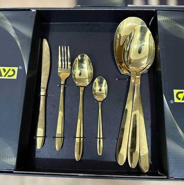 lot imported High Quality AYD stain Steel Cutlery Set of 36 pcs