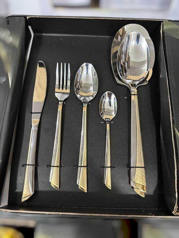 lot imported High Quality AYD stain Steel Cutlery Set of 36 pcs
