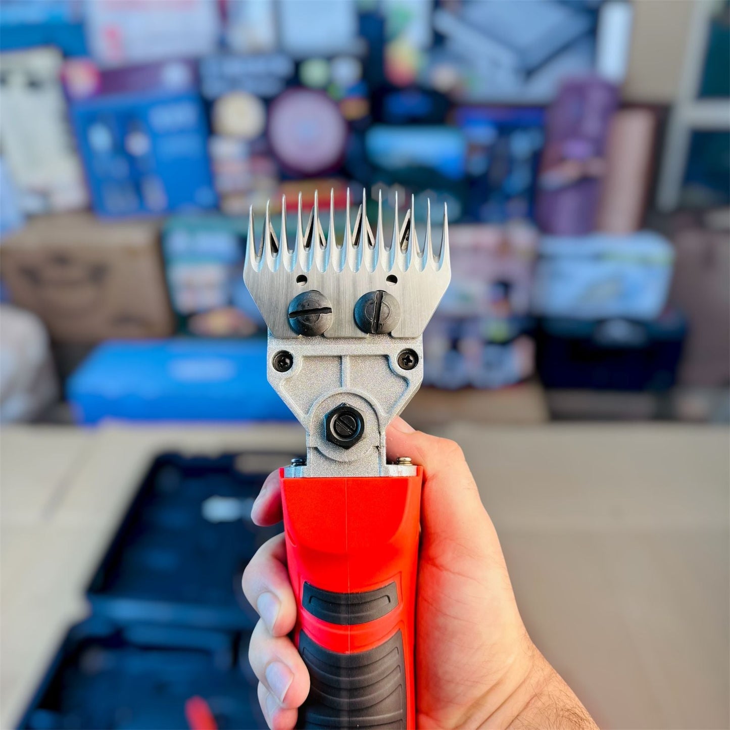 Animal hair cutting machine ( hair trimmer )