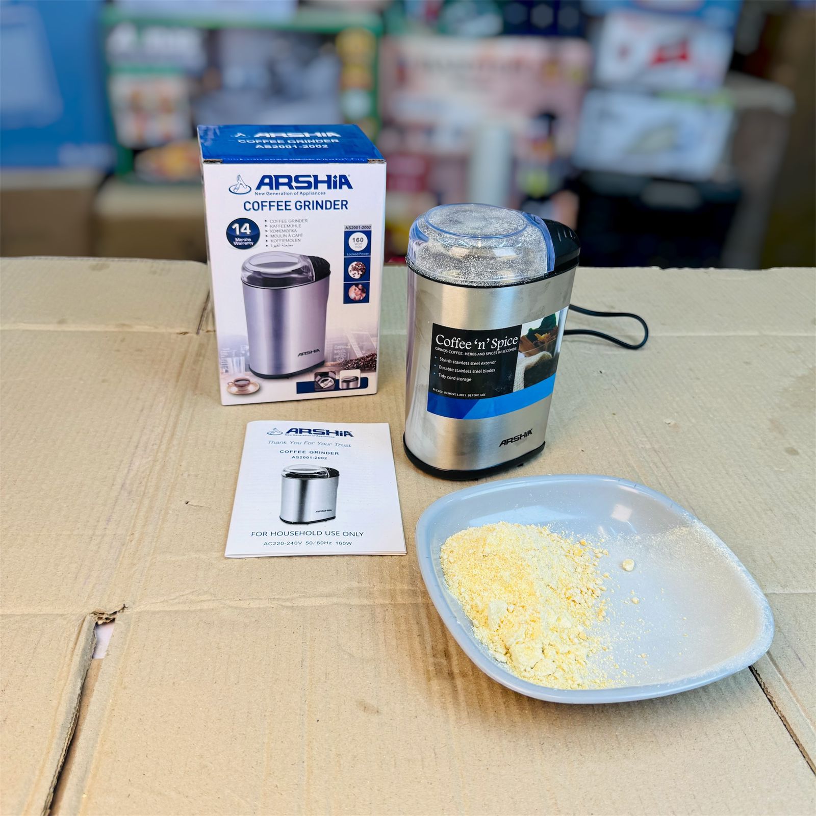 Arshia Coffee & Spice Grinder AS 2001-2002