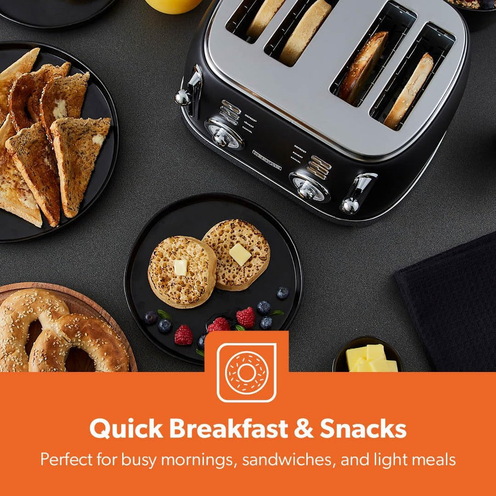 Geepas 4-Slice Toaster GBT36564 ( 2 year warranty)