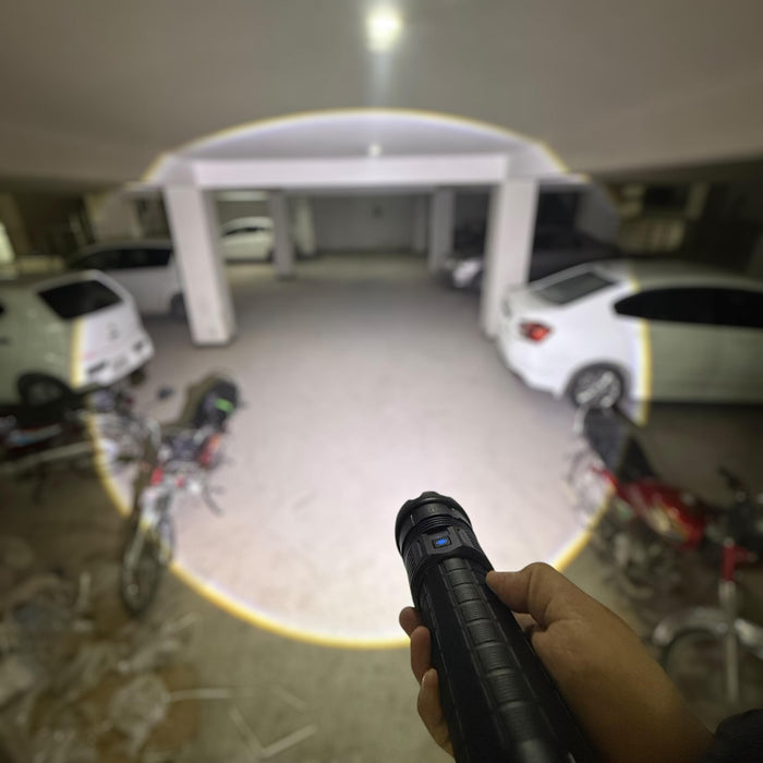 Bazoka White Laser Flashlight Torch SLH-891