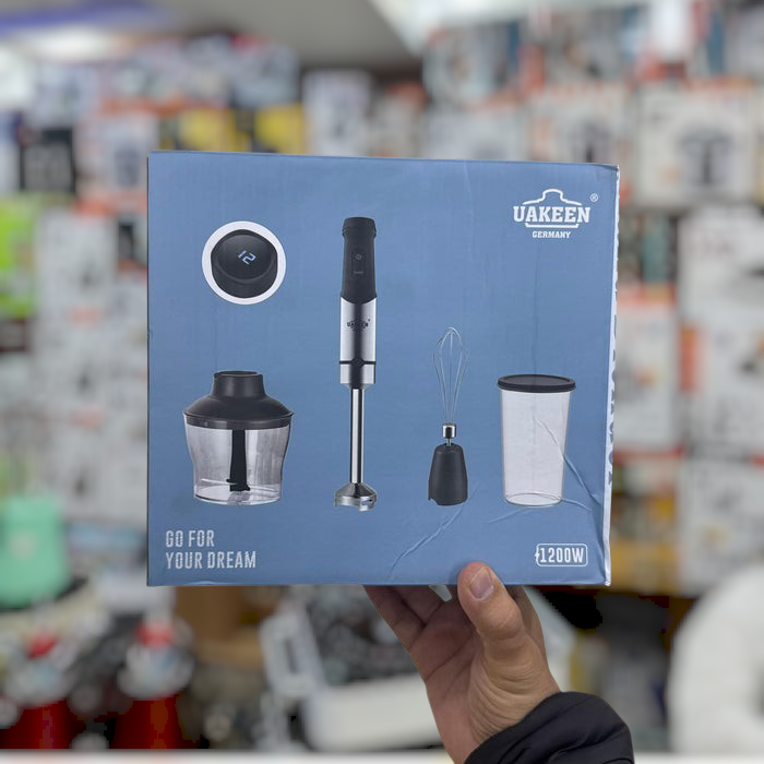 Uakeen Digital 4 in 1 Hand Blender Set ZL-515