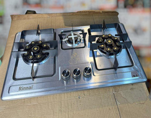 Rinnai 3 burner stainless steel Gas Stove