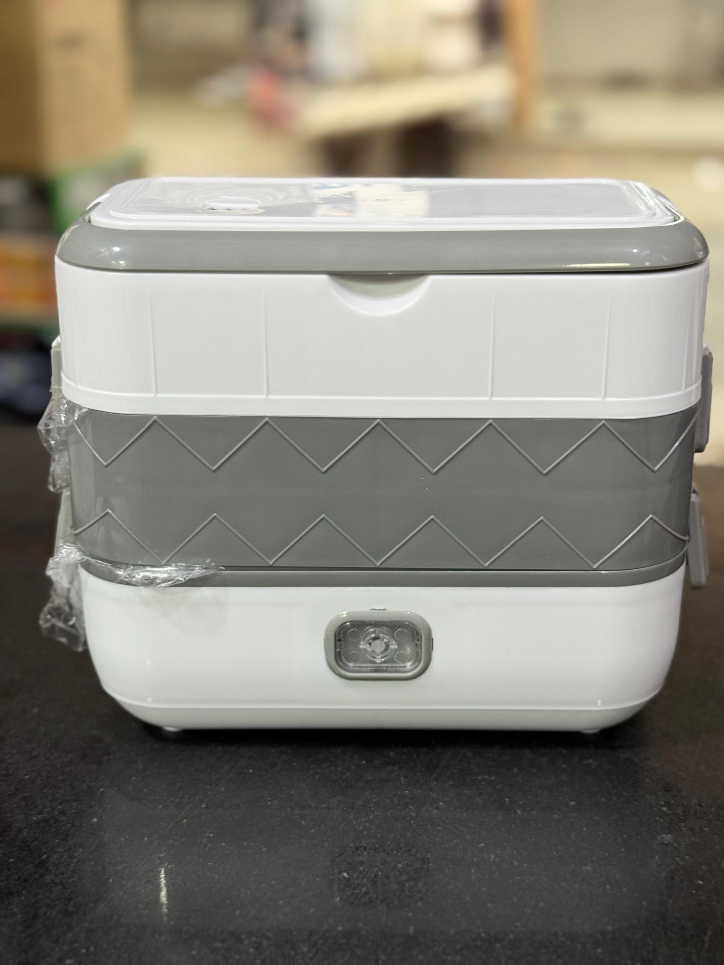 Double Layer 4-Pot Electric Lunch Box