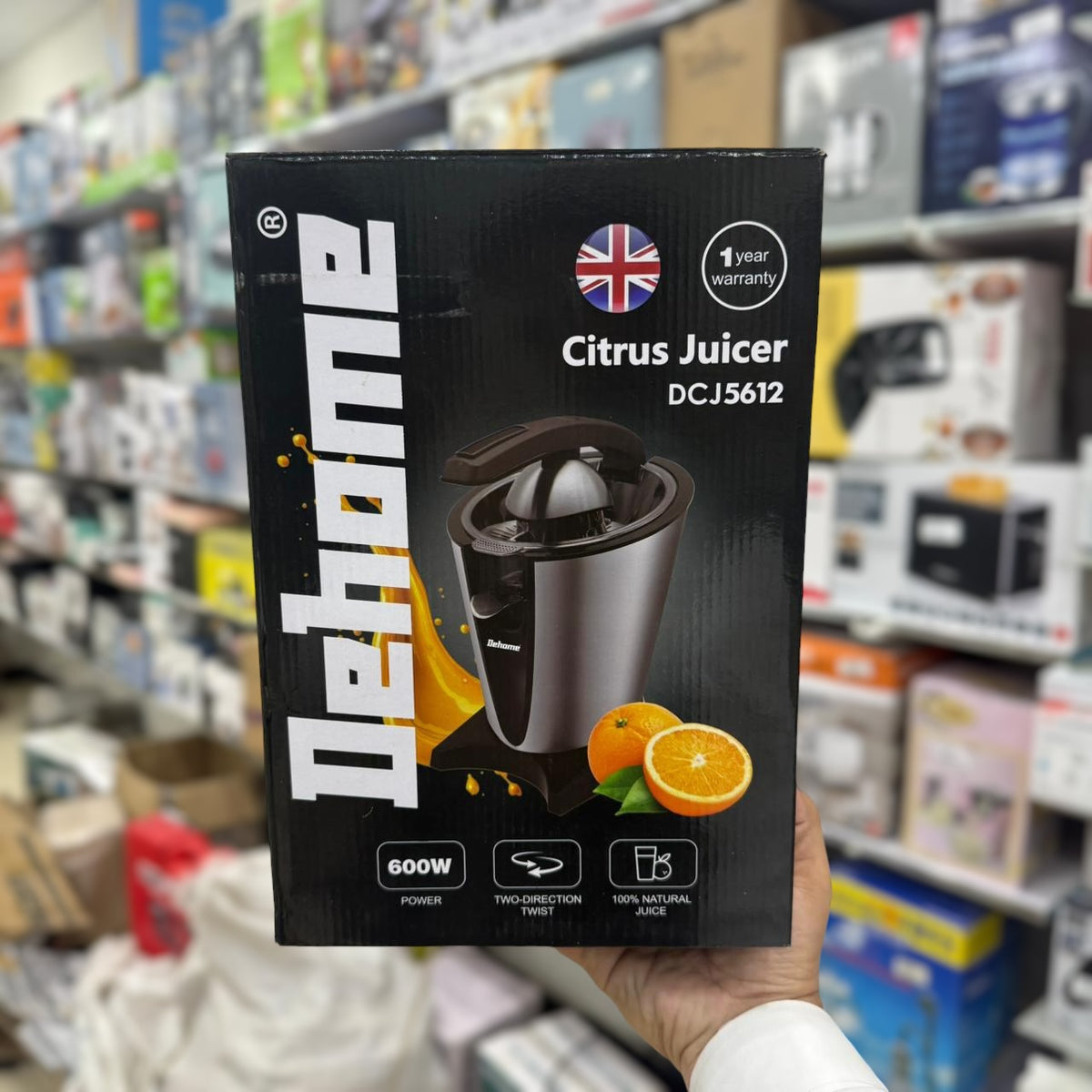 Dehome UK Handle Citrus Juicer DCJ5612
