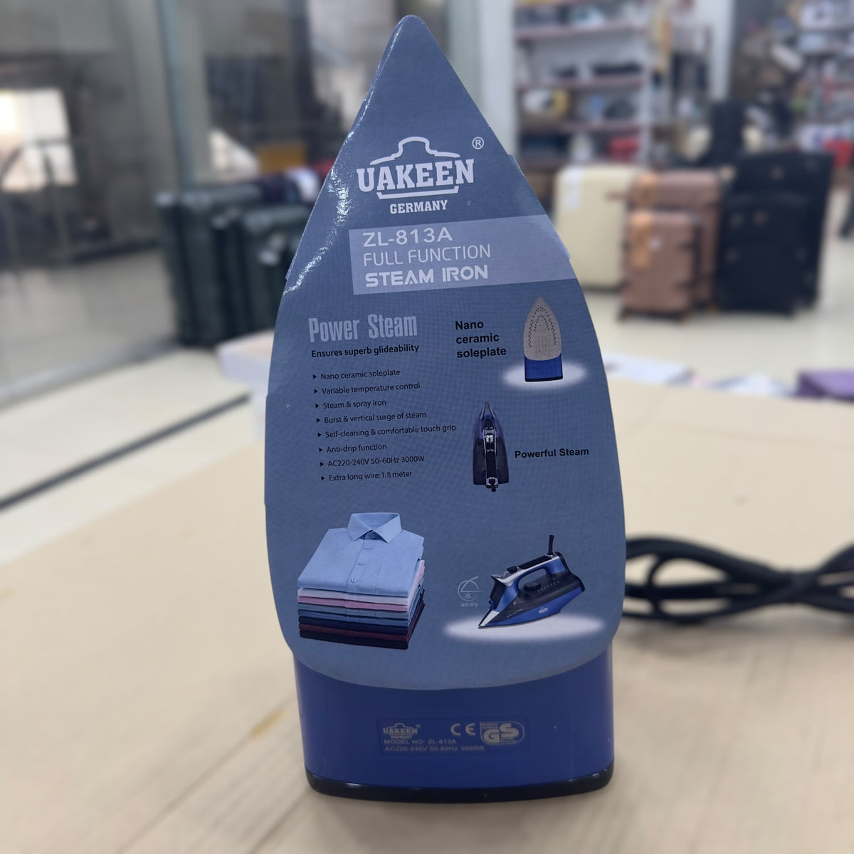Uakeen Germany Steam Iron ZL-813A (Random colours)