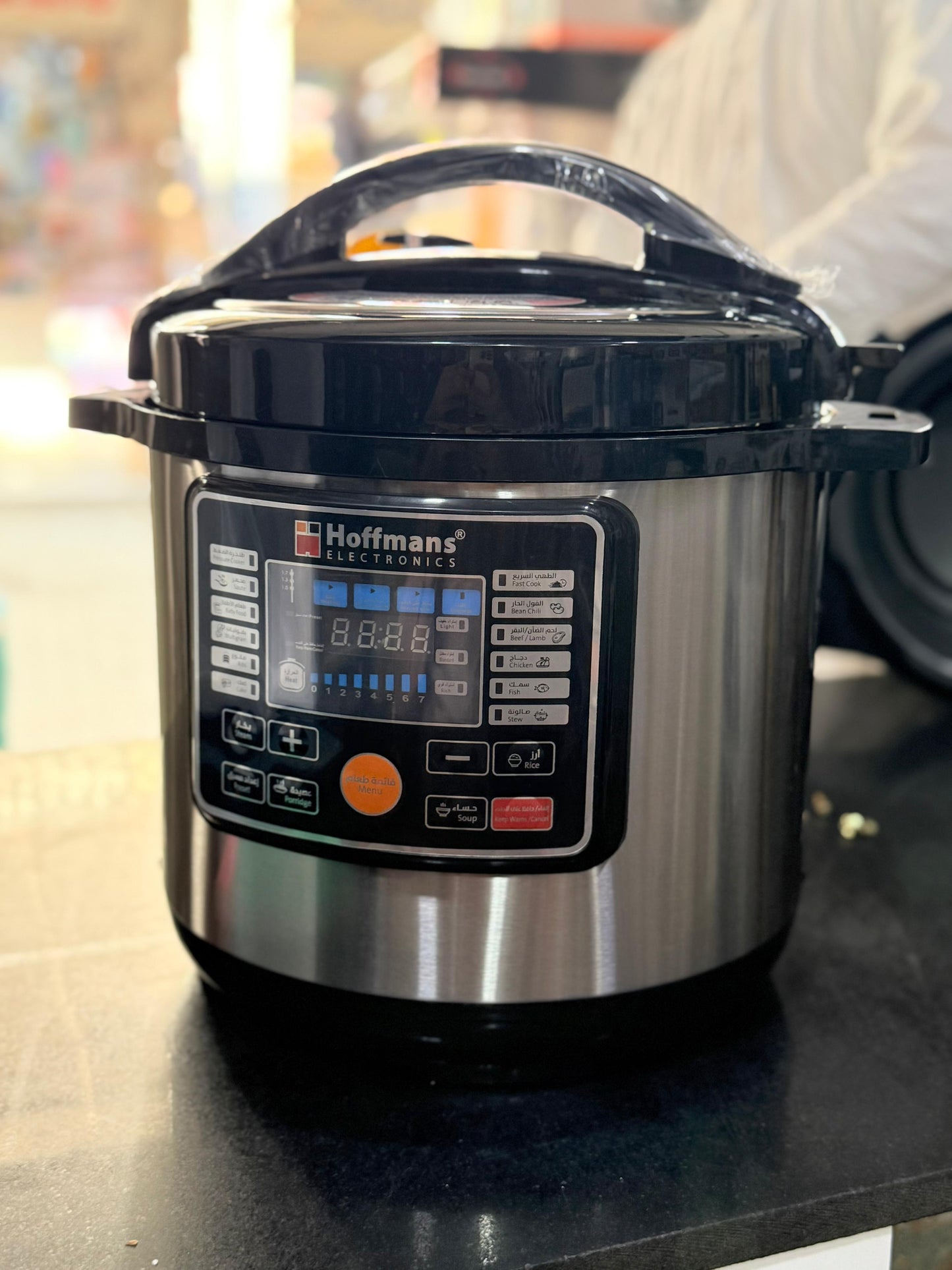 Hoffman's 8L electric pressure cooker