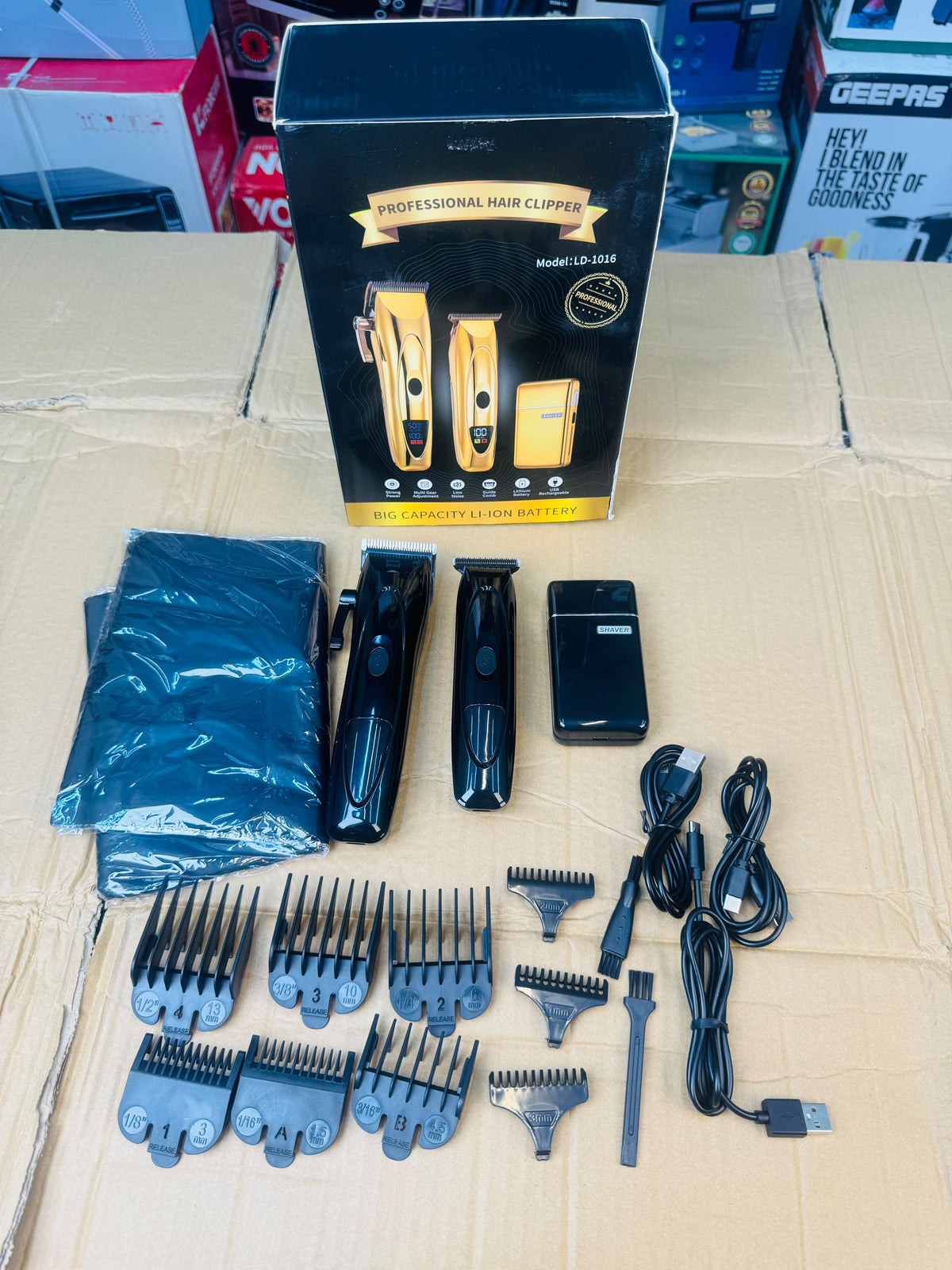 Professional 3in1 Grooming Kit (Random colour)