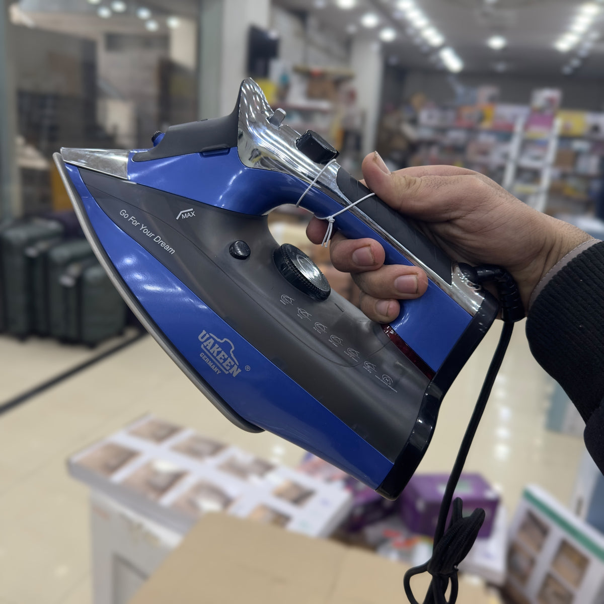 Uakeen Germany Steam Iron ZL-813A (Random colours)