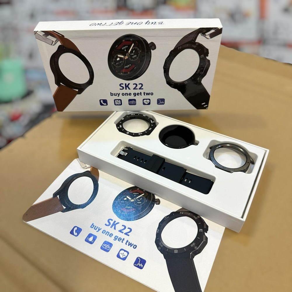 SK 22 2 in 1 Smart Watch With Bluetooth Calling
