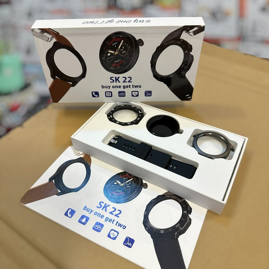 SK 22 2 in 1 Smart Watch With Bluetooth Calling