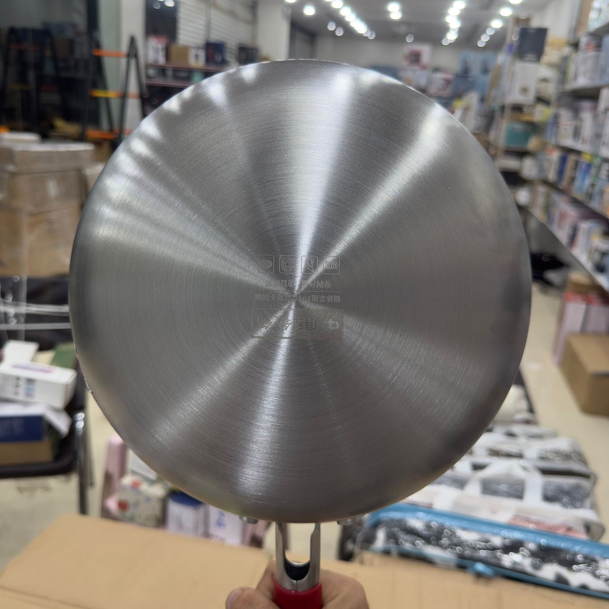 Red Dot Laser Coated Honeycomb Fry pan 26cm