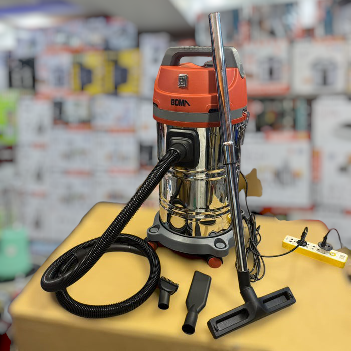 Boma BM-35V vacuum cleaner 35 liter stainless steel tank