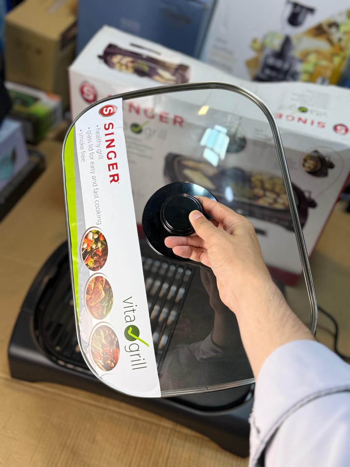 SINGER Vita Electric Grill 2200W