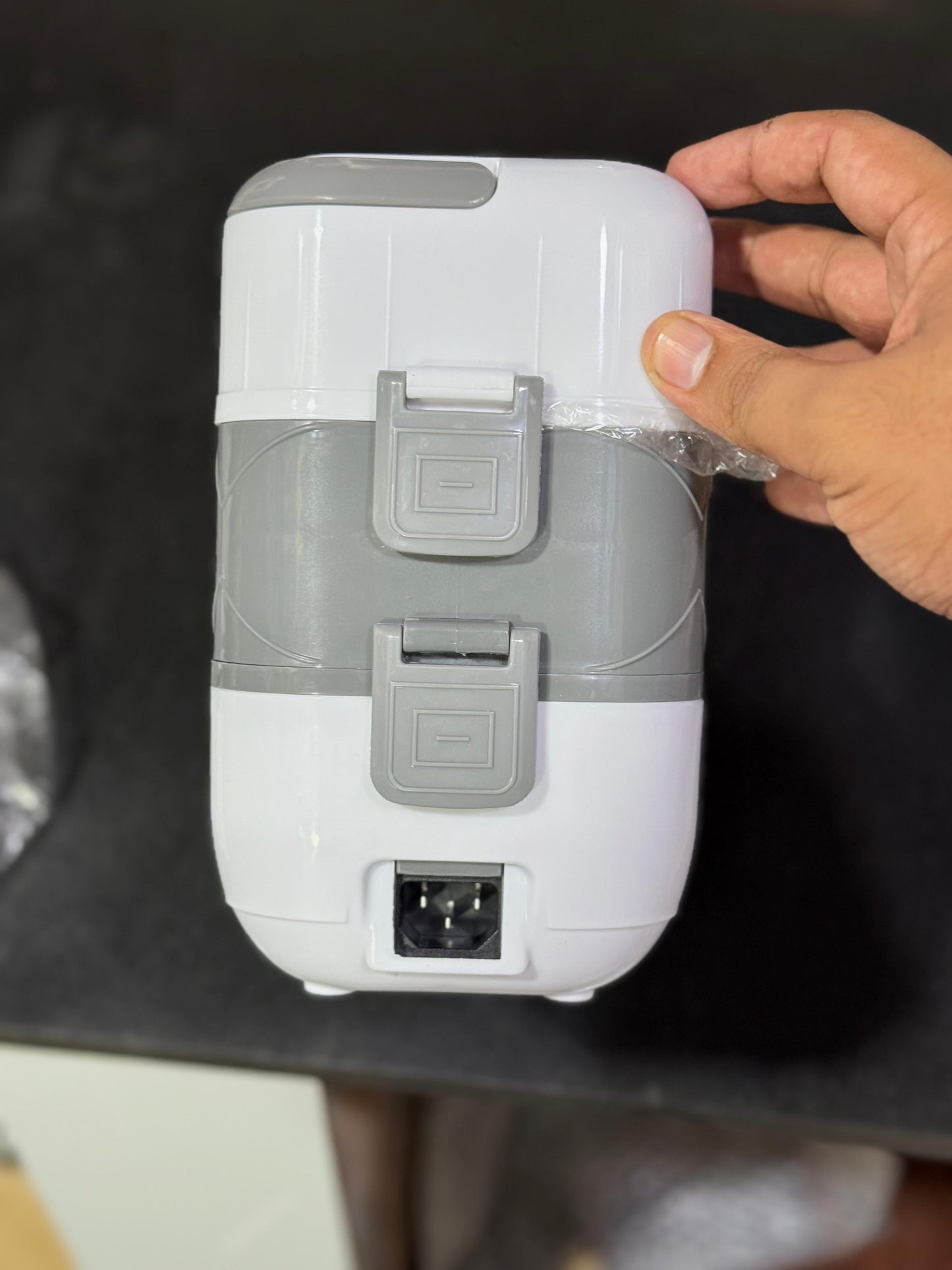 Double Layer 4-Pot Electric Lunch Box