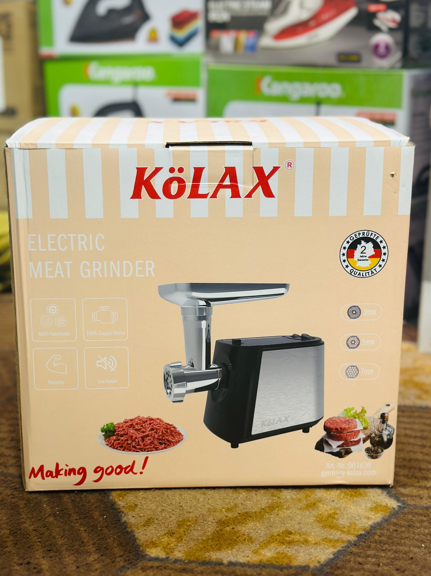 Kolax Meat Grinder 1800W
