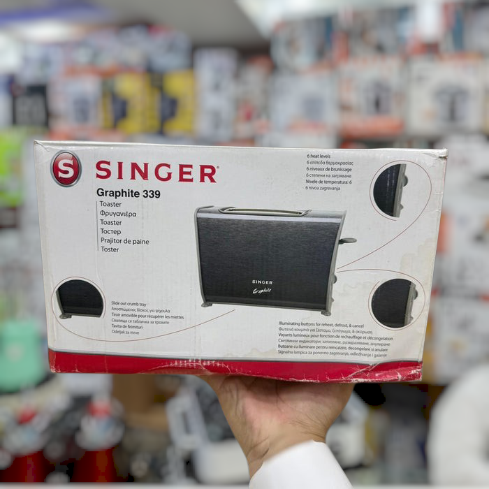 Singer 2 Slice Popup Toaster