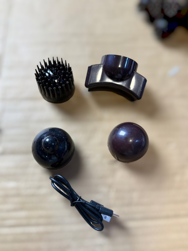Rechargeable Heating Massager 4in1