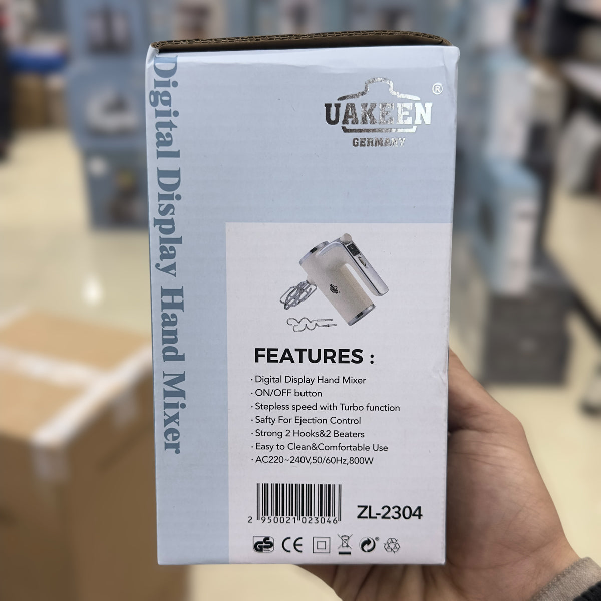 Uakeen Hand Mixer Zl-2304