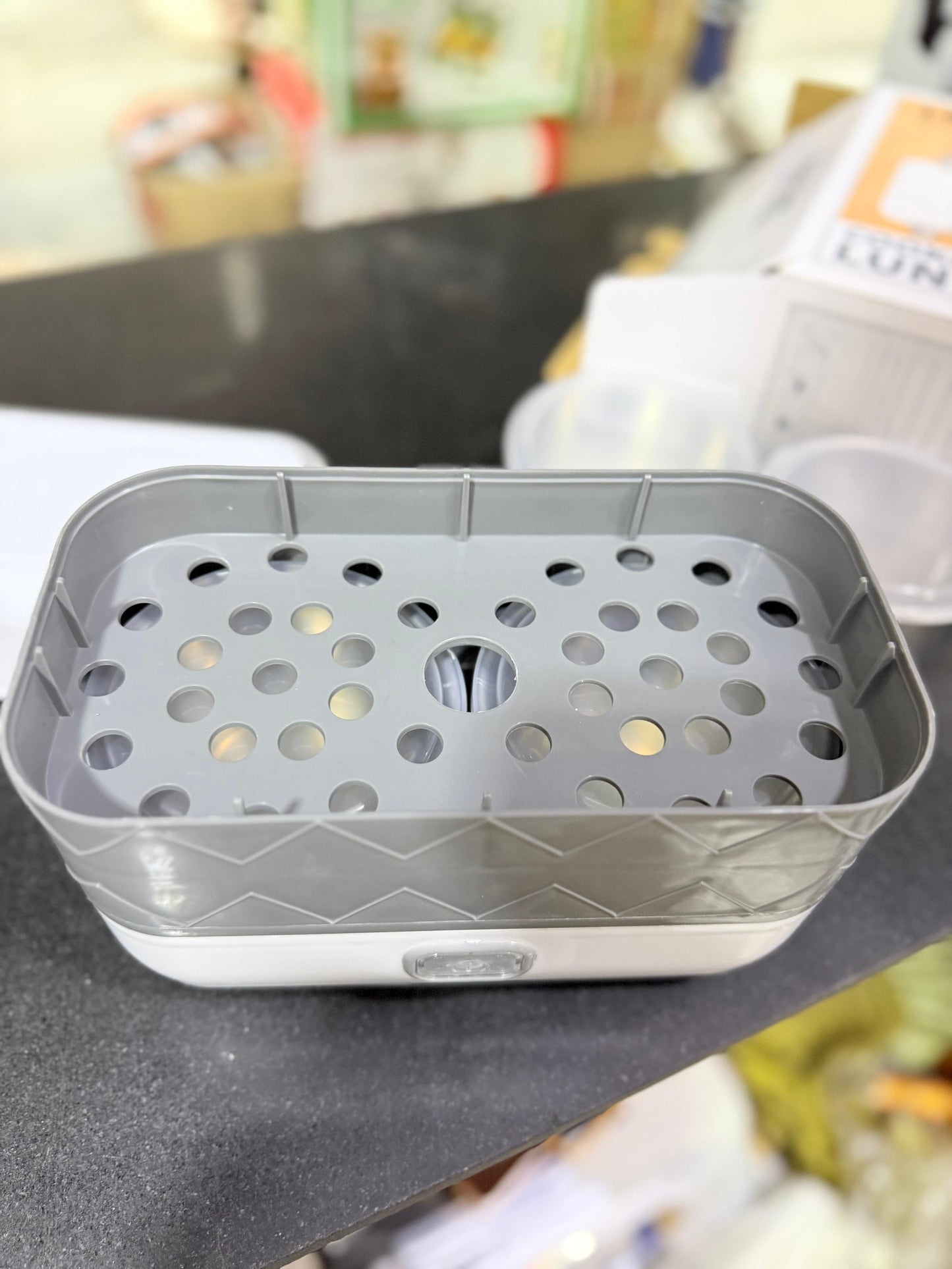 Double Layer 4-Pot Electric Lunch Box